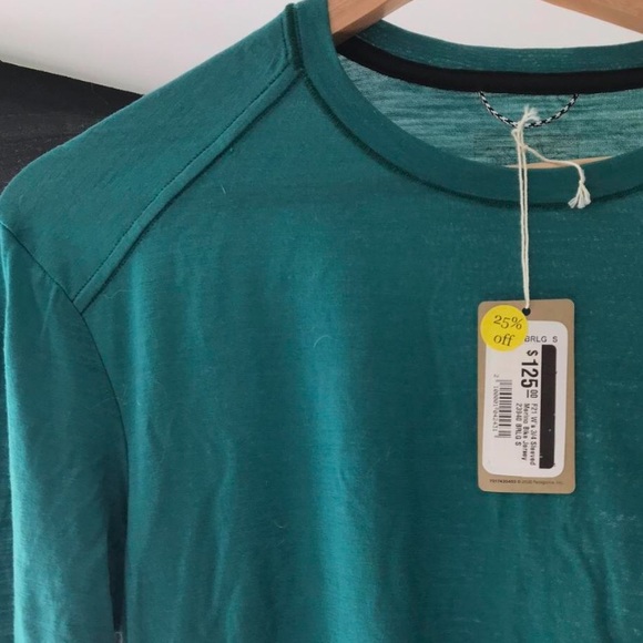 Patagonia Merino 3/4 Length Sleeve Bike Jersey - Picture 4 of 8